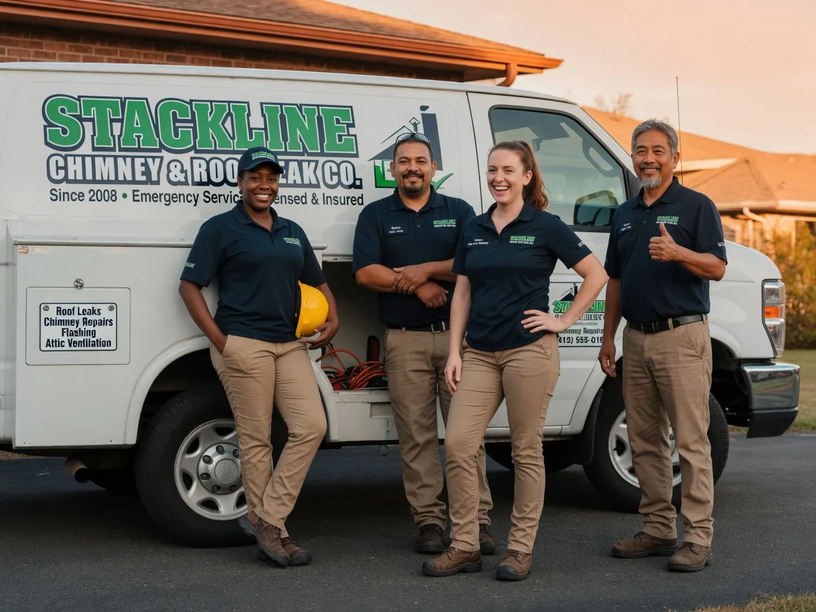 Chimney flashing repair company in San Mateo, CA